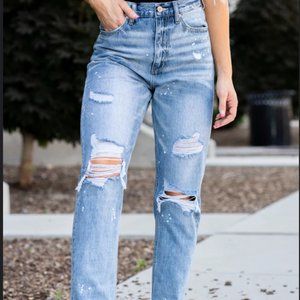 NWT-KanCan Martinville High Rise Slim Straight Jeans